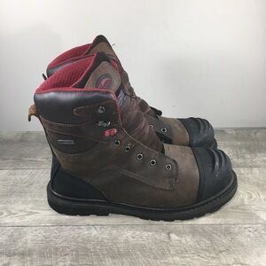 Mens Avenger A7577 Hammer 1000G Leather Work Safety Toe Waterproof Boots Size 11